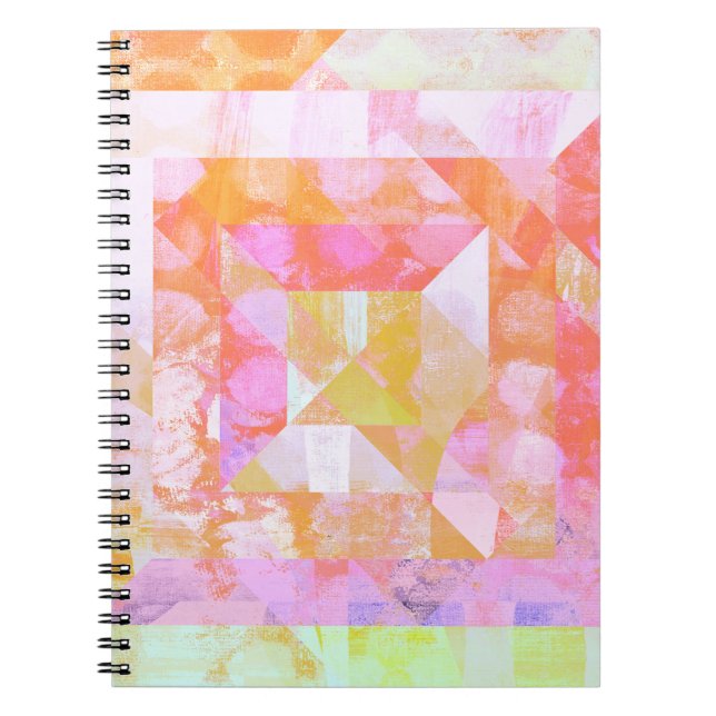 Cuaderno espiral de medios mixtos Orange Crush #2 (Frente)