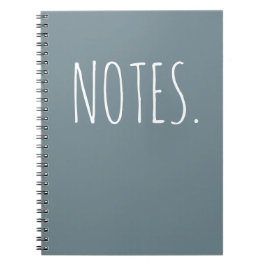 Cuaderno espiral de notas