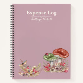 Cuaderno espiral de oficina Bosque botánico