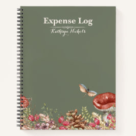 Cuaderno espiral de oficina Bosque botánico