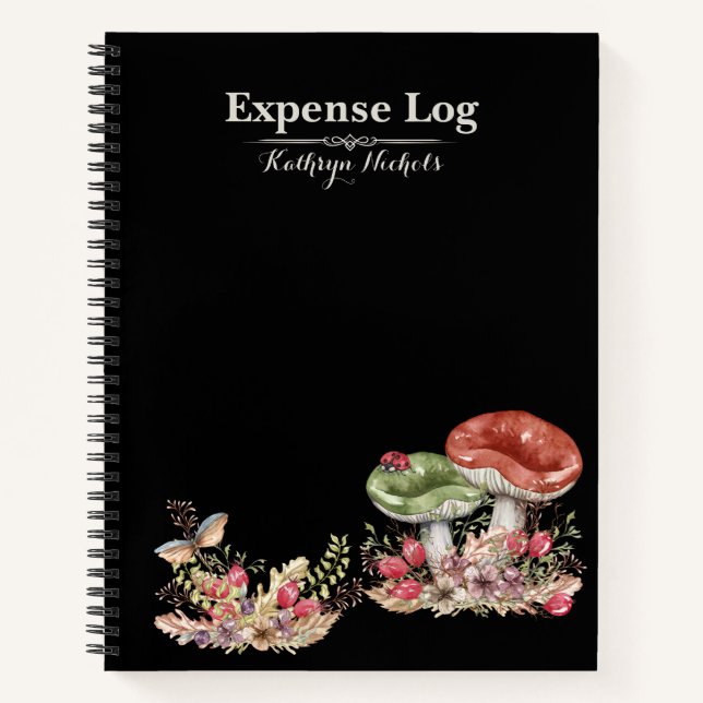 Cuaderno espiral de Oficina Bosque Botánico (Anverso)