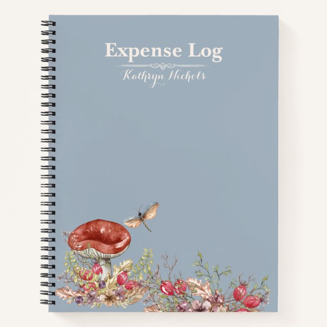 Cuaderno espiral de Oficina Bosque Botánico (Anverso)