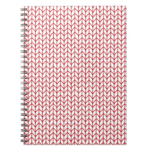 Cuaderno espiral de punto ROJA 6,5x8,75 