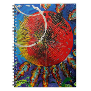 Cuaderno Espiral de ráfaga de bloc de notas