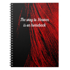 Cuaderno Espiral de Red Horse Mane Resumen