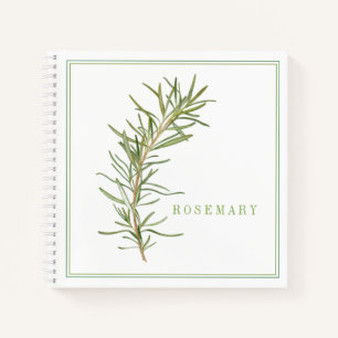 CUADERNO ESPIRAL DE ROMERO FRESCO 8.5x8.5