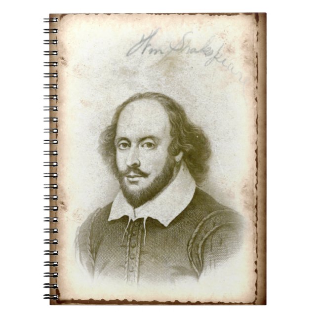 Cuaderno espiral de Shakespeare (Frente)