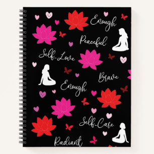 Cuaderno espiral de tapa dura con vibra motivacion