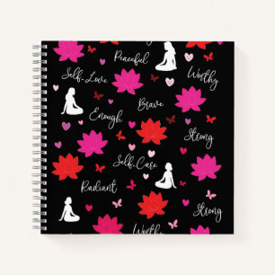 Cuaderno espiral de tapa dura Diario de autocuid