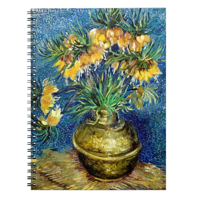 Cuaderno Espiral de Van Gogh de cobre Vase Imperial Fritill (Frente)
