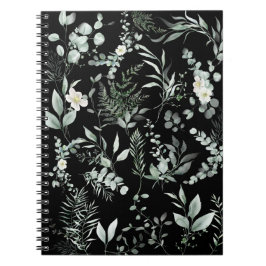 Cuaderno Espiral de vegetación elegante