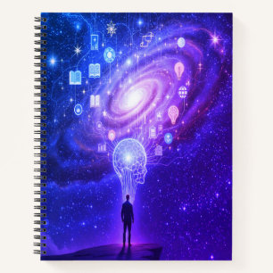 Cuaderno Espiral de visión cósmica