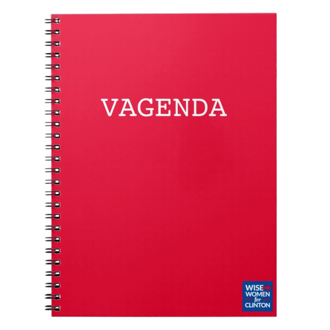 Cuaderno espiral de WWFC Vagenda (Frente)