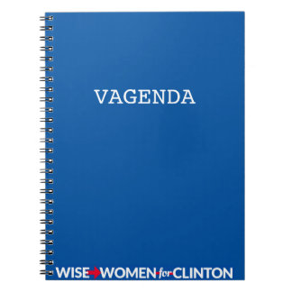 Cuaderno espiral de WWFC Vagenda (azul)