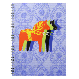 Cuaderno Espiral del caballo de Dala -
