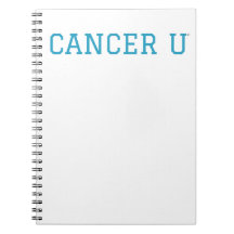 Cuaderno espiral del cáncer U