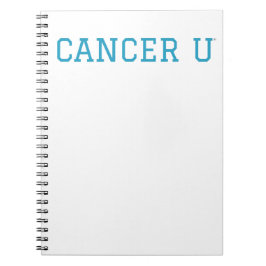 Cuaderno espiral del cáncer U