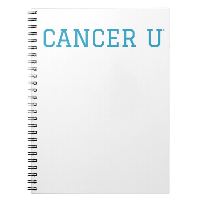 Cuaderno espiral del cáncer U (Frente)