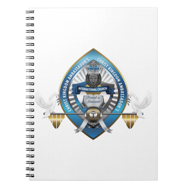 Cuaderno Espiral del Embajador (Frente)