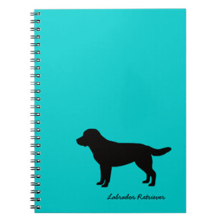 Cuaderno espiral del labrador retriever