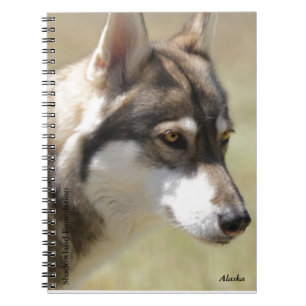 Cuaderno espiral del lobo