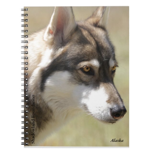 Cuaderno espiral del lobo (Frente)