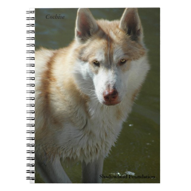 Cuaderno espiral del lobo (Frente)