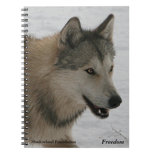 Cuaderno espiral del lobo (Frente)