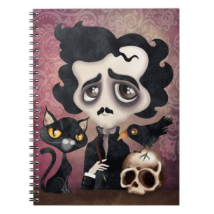 Cuaderno espiral del poeta de Edgar