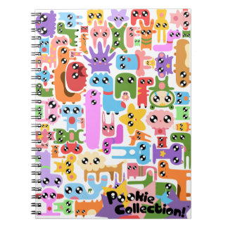 Cuaderno espiral del rompecabezas de Pookie