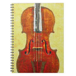 Cuaderno espiral del VIOLÍN