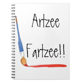 Cuaderno Espiral divertida Super Cute Artzee Fartzee