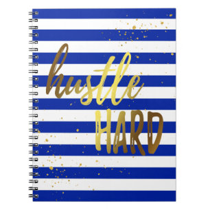 Cuaderno espiral duro de la prisa