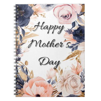 Cuaderno Espiral feliz Día de la Madre