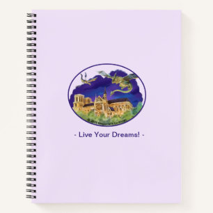 Cuaderno espiral Gargoyle Notre Dame - Sueños de P