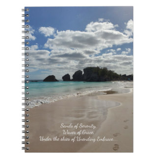 Cuaderno Espiral Inspiradora de playa