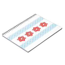 Cuaderno Espiral irlandés de la bandera de Chicago del