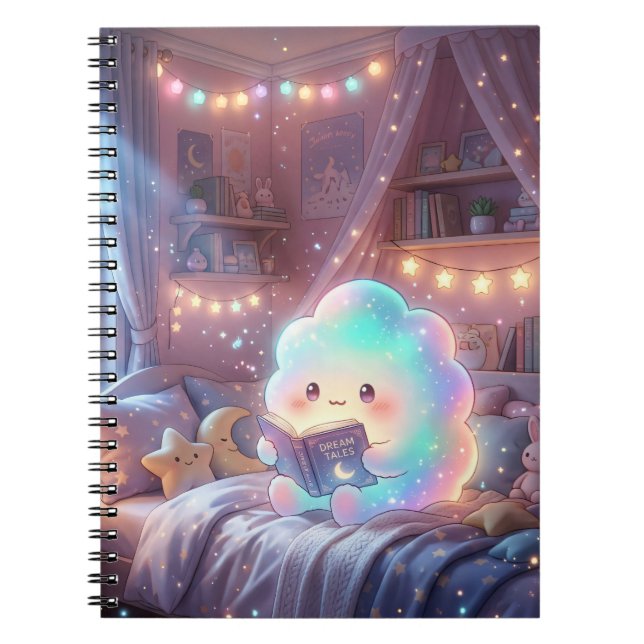 Cuaderno espiral Kawaii Dream Tales (Frente)