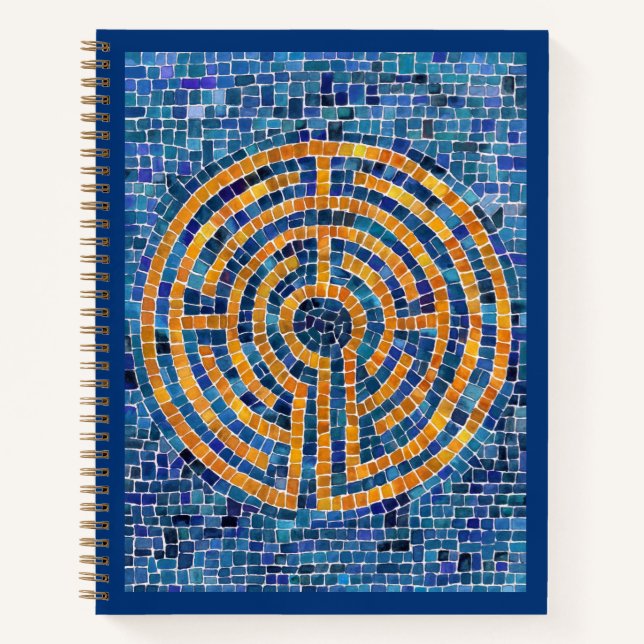 Cuaderno espiral LABYRINTH IV 8.5x11 (Anverso)