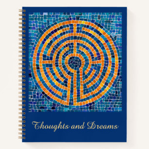 Cuaderno espiral LABYRINTH IV 8.5x11 + Texto