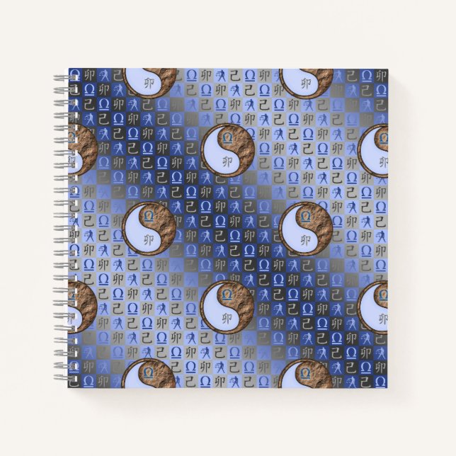 Cuaderno espiral Libra & Conejo de Tierra (Anverso)