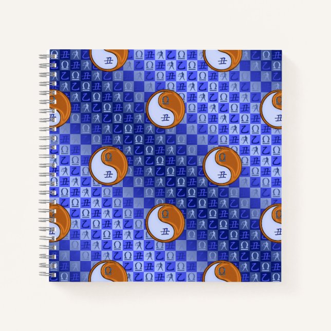 Cuaderno espiral Libra & Wood Ox (Anverso)
