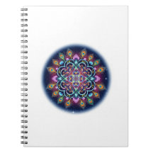 Cuaderno espiral Mandala Cósmico