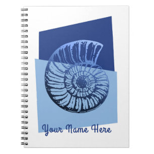 Cuaderno Espiral moderna de mediados de siglo de la cubiert