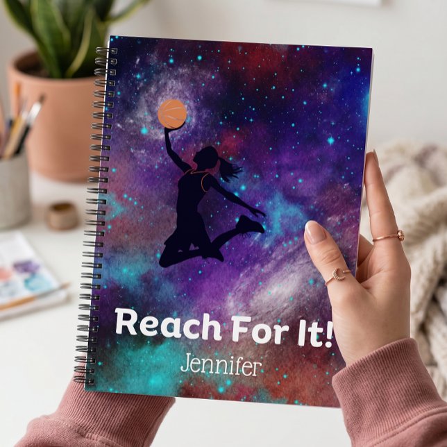 Cuaderno espiral motivacional de baloncesto para c (Subido por el creador)