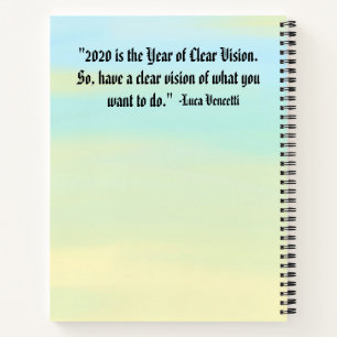 Cuaderno Espiral Motivacional inspirada en el atardecer