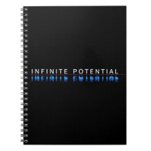 Cuaderno espiral motivacional "Potencial Infinito"