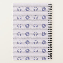 Cuaderno Espiral para Amantes de la Música Persona