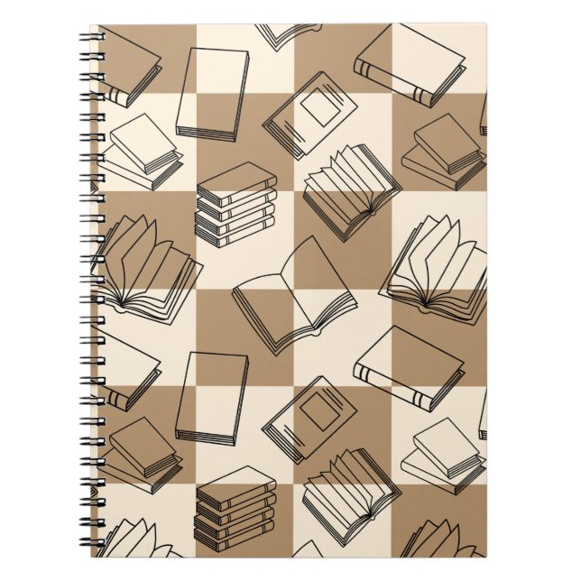 Cuaderno espiral para amantes de los libros acoged (Frente)