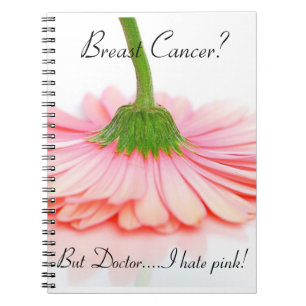 Cuaderno espiral para el superviviente del cáncer